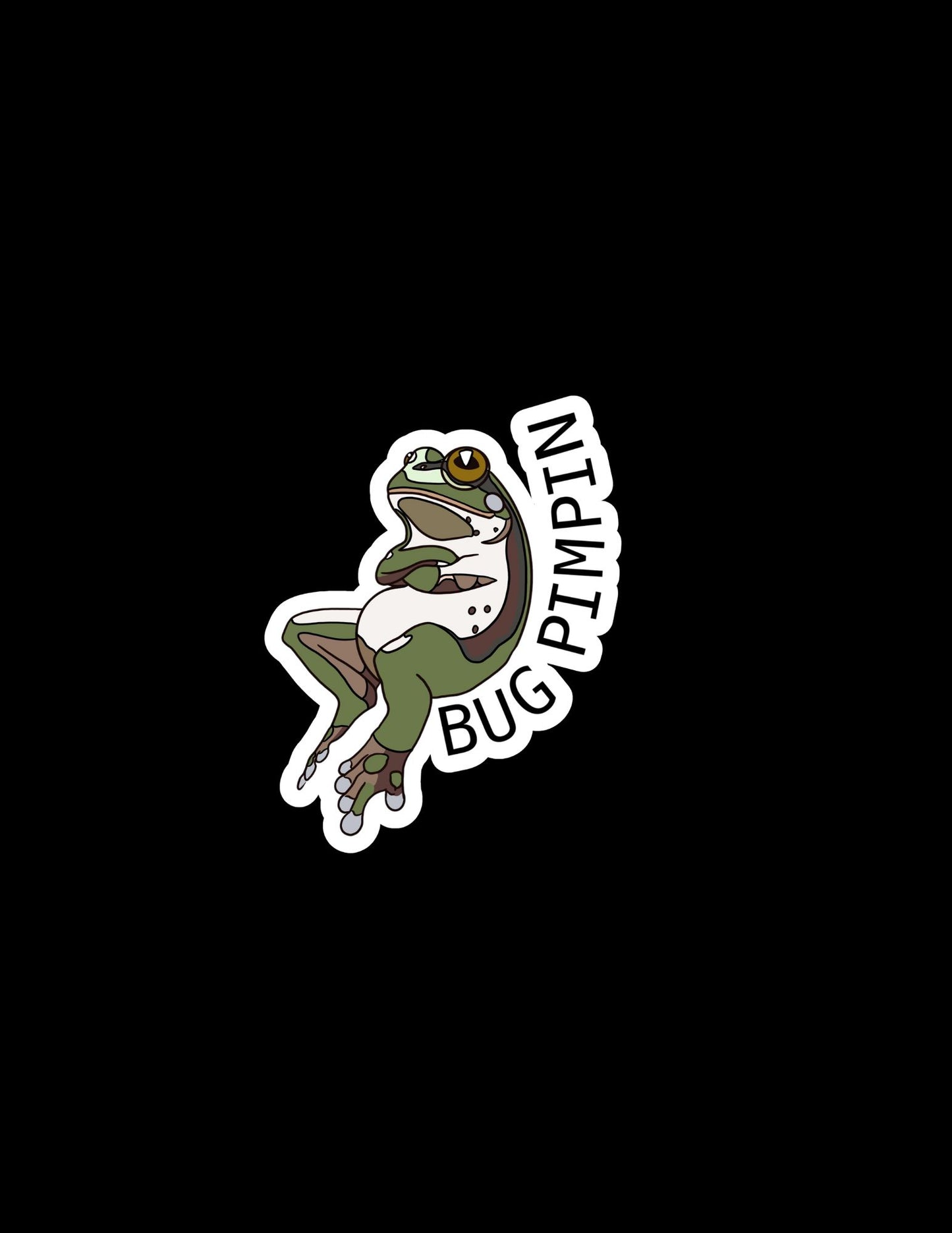 BUG PIMPIN STICKER