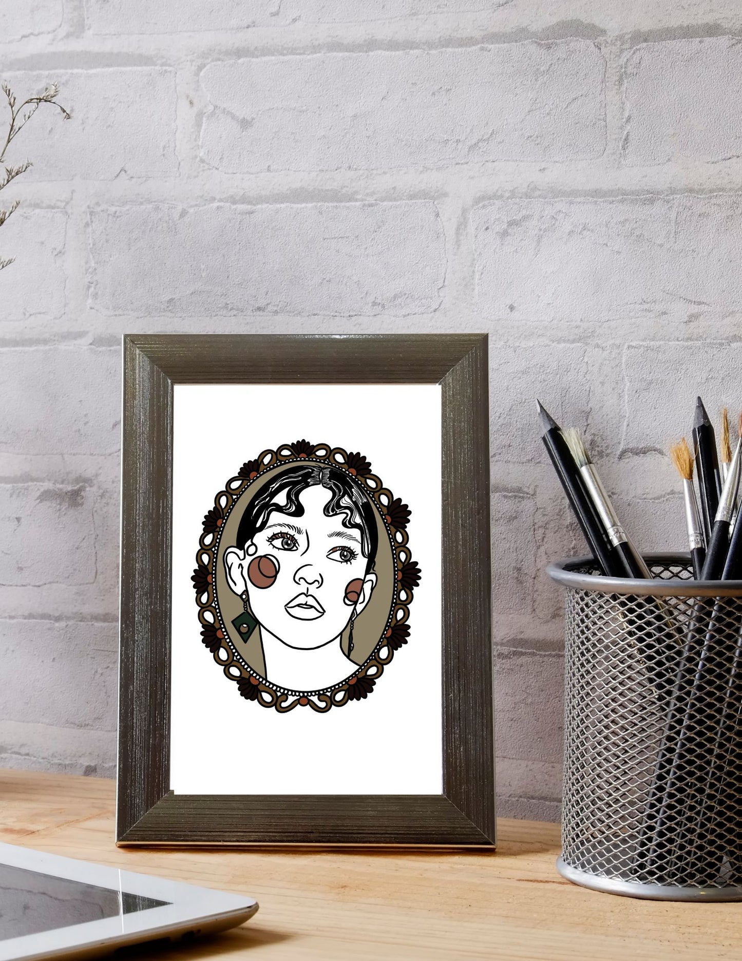 Framed Portrait