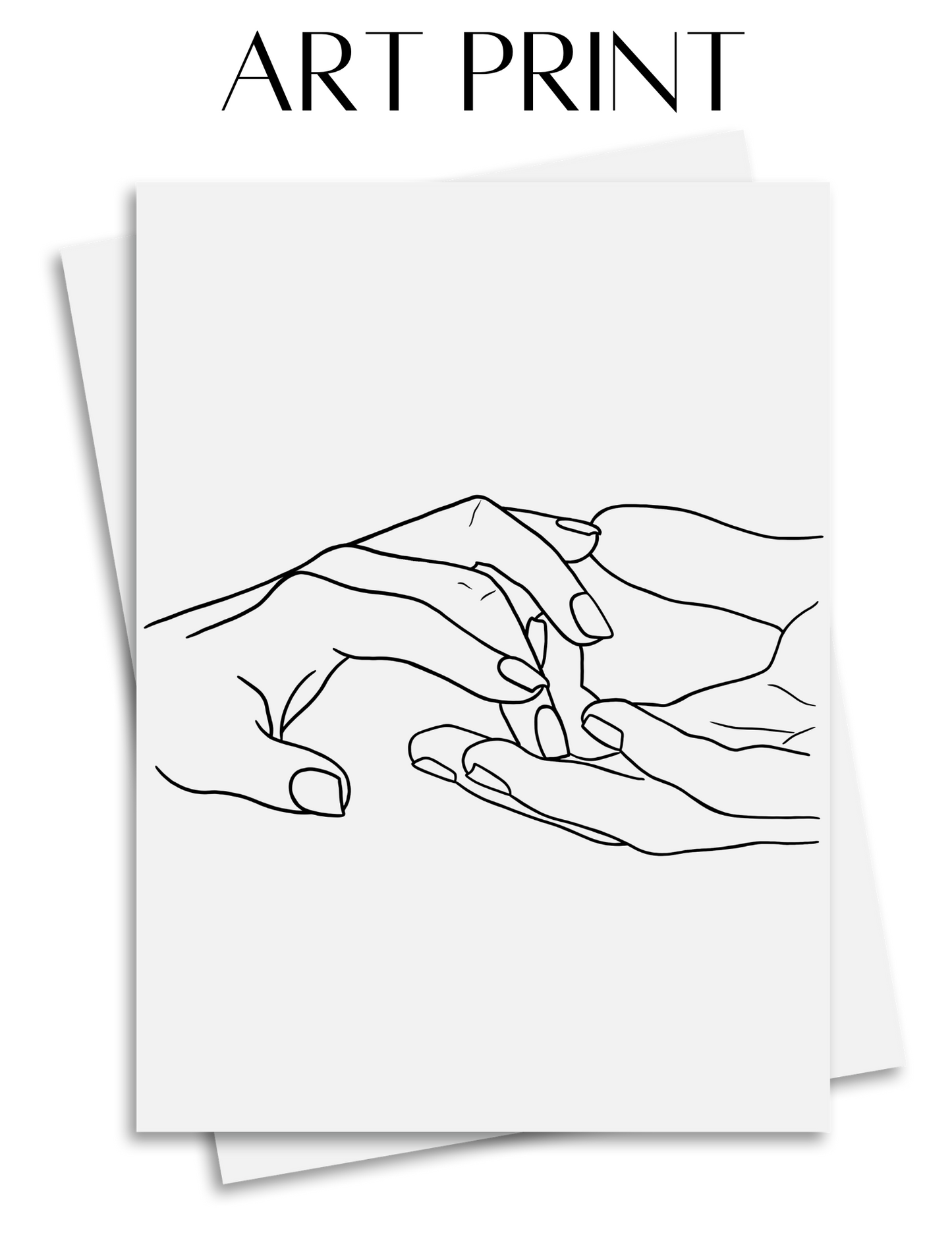 SLIGHT TOUCH ART PRINT